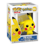 Pokémon POP! Games Vinyl Figure Pikachu Waving (Flocked) 9 cm