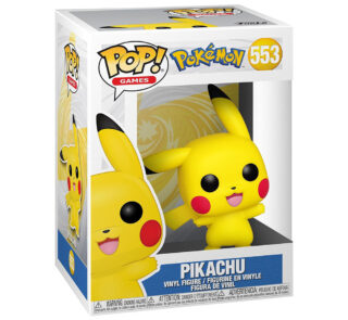 Pokémon POP! Games Vinyl Figure Pikachu Waving (Flocked) 9 cm