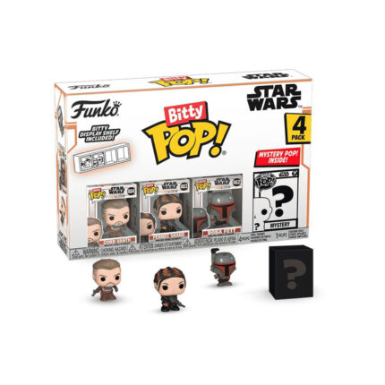 Star Wars Mandalorian Bitty POP! Vinyl Figure 4-Pack Marshal 2,5 cm