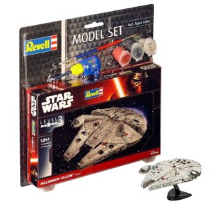 Star Wars Model Kit 1-241 Model Set Millennium Falcon 10 cm