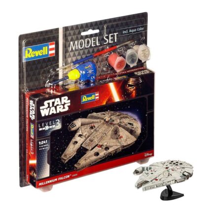 Star Wars Model Kit 1-241 Model Set Millennium Falcon 10 cm