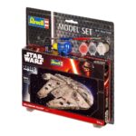 Star Wars Model Kit 1/241 Model Set Millennium Falcon 10 cm - Slika 2
