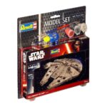 Star Wars Model Kit 1/241 Model Set Millennium Falcon 10 cm - Slika 4