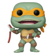 Teenage Mutant Ninja Turtles POP! Movies Vinyl Figure Michelangelo Sausage Link Nunchucks 9 cm