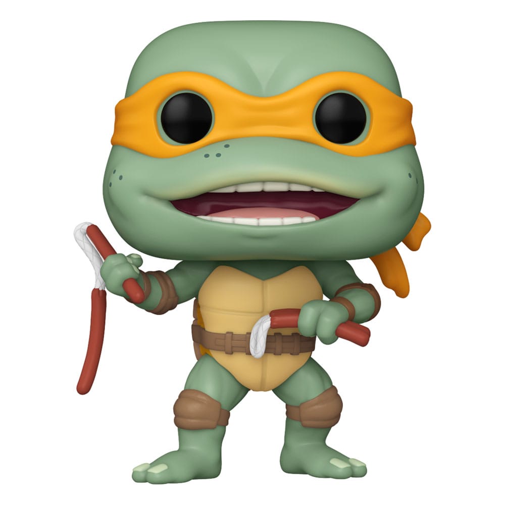 Teenage Mutant Ninja Turtles POP! Movies Vinyl Figure Michelangelo Sausage Link Nunchucks 9 cm Teenage Mutant Ninja Turtles POP! Movies Vinyl Figure Michelangelo Sausage Link Nunchucks 9 cm
