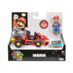 The Super Mario Bros. Movie Mini Figures with Karts 6 cm - Mario - Slika 2