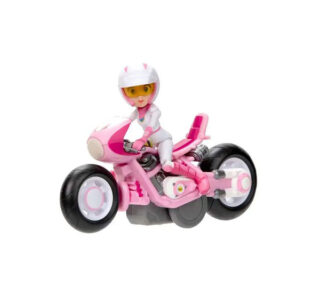 The Super Mario Bros. Movie Mini Figures with Karts 6 cm - Peach