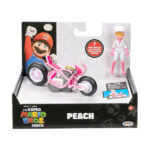 The Super Mario Bros. Movie Mini Figures with Karts 6 cm - Peach - Slika 2