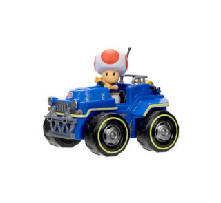 The Super Mario Bros. Movie Mini Figures with Karts 6 cm - Toad