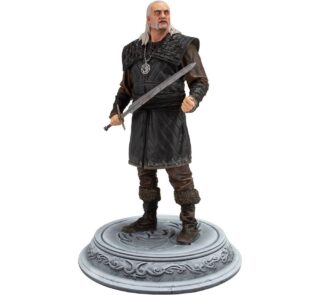 The Witcher PVC Statue – Vesemir (Season 2) 23 cm Dark Horse Comics, u saradnji sa Netflixom, predstavlja nastavak kolekcije visokokvalitetnih figura inspirisanih hit serijom The Witcher. Ova deluks, ručno oslikana statua donosi detaljan prikaz Vesemira iz 2. sezone. Vesemir je najstariji i najiskusniji veštac u Kaer Morhenu, kao i mentor i očinska figura Geralta i preostalih veštaca. Njegova uloga je ključna u Ciriinom treningu, gde joj pomaže da razume šta znači biti Veštac. Statua je izrađena od visokokvalitetne plastike, visoka 23 cm (uz bazu od 3 cm), i dolazi u window box pakovanju, idealnom za kolekcionare.