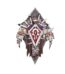 World of Warcraft Plaque Horde 30 cm