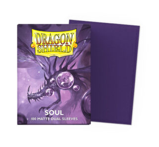 Dragon Shield Matte Dual Mettalic Puple Soul Sleeves