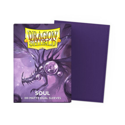 Dragon Shield Matte Dual Mettalic Puple Soul Sleeves