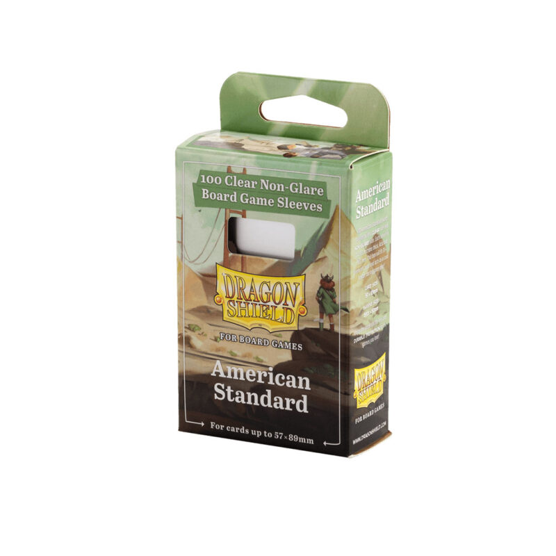 Dragon Shield Board Game American Standard Sleeves 57x89 mm
