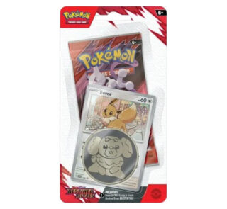 Pokemon TCG SV10 Destined Rivals Booster Pack, Coin Eevee Promo Card