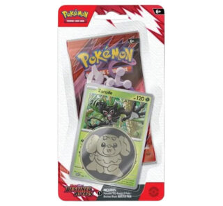 Pokemon-TCG-SV10-Destined-Rivals-Booster-Pack,-Coin-Zarude-Promo-Card