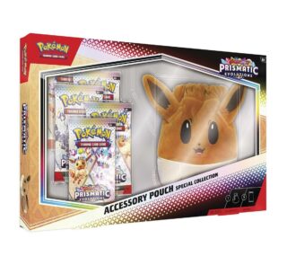 Pokemon TCG SV8.5 Prismatic Evolutions Accessory Pouch Collection