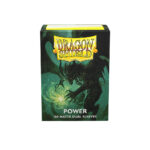 Dragon Shield Matte Dual Mettalic Green Power Sleeves