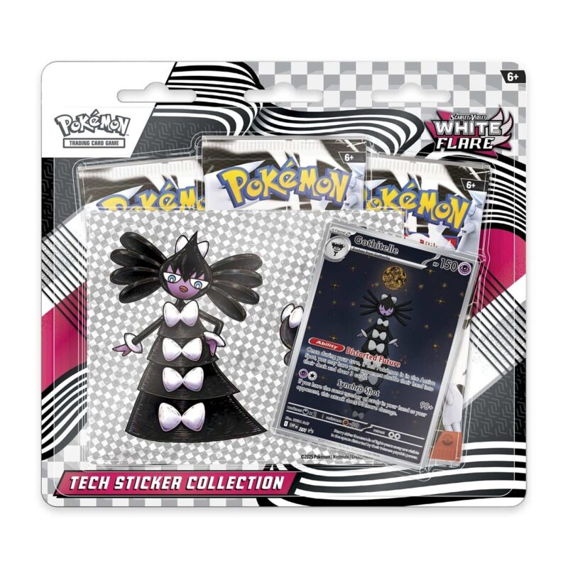Pokemon TCG SV10.5 White Flare Tech Sticker Collection