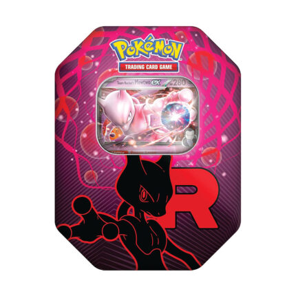 Pokemon TCG Team Rocket Tin - Mewtwo ex