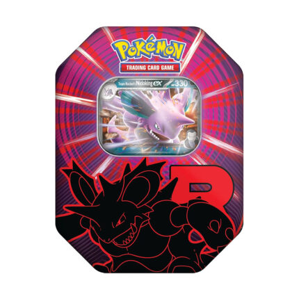 Pokemon TCG Team Rocket Tin - Nidoking ex