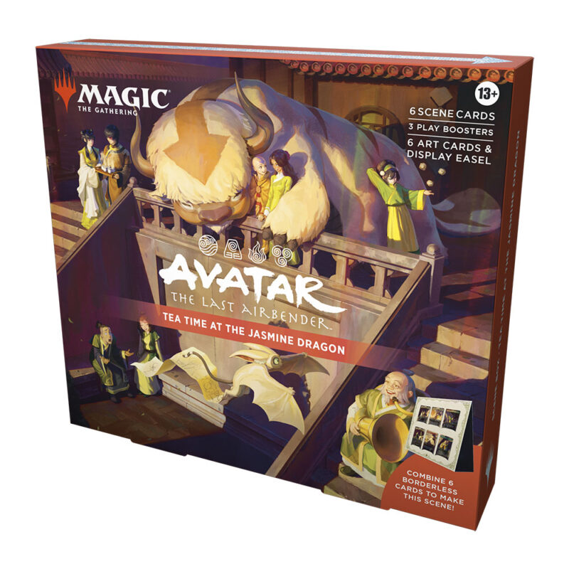 Avatar: The Last Airbender Scene Box - Tea Time at the Jasmine Dragon
