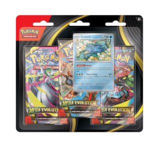 Pokemon TCG Mega Evolution 3 Booster Packs & Golduck Promo Card