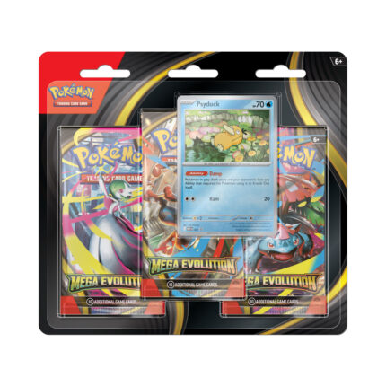 Pokemon TCG Mega Evolution 3 Booster Packs & Psyduck Promo Card