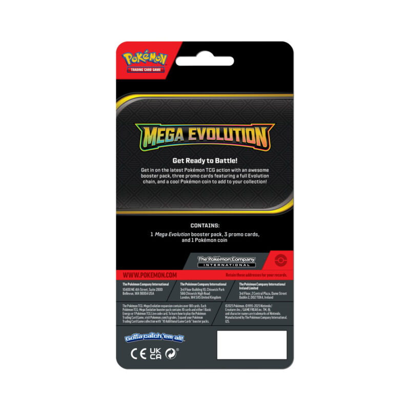 Pokemon-TCG-Mega-Evolution-Booster-Pack,-Coin-&-Meowscarada-Promo-Cards