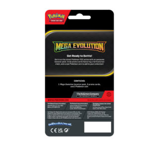 Pokemon-TCG-Mega-Evolution-Booster-Pack,-Coin-&-Tyranitar-Promo-Cards