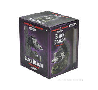 D&ampD Bookends Black Dragon