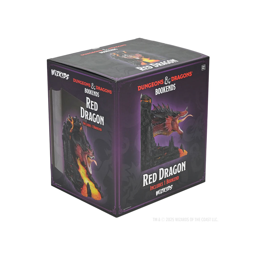 D&D-Bookends-Red-Dragon D&D Bookends Red Dragon