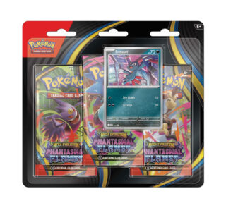Pokemon-TCG-ME02---Phantasmal-Flames-3-Booster-Packs-&-Sneasel-Promo-Card