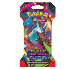 Pokemon TCG Mega Evolution - Phantasmal Flames Sleeved Booster