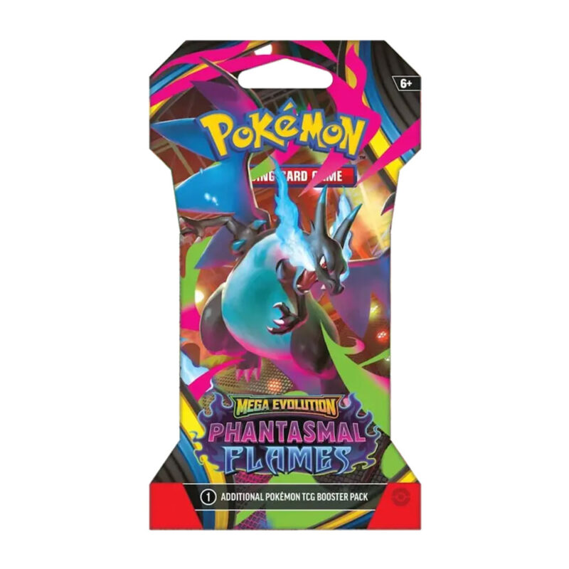 Pokemon TCG Mega Evolution - Phantasmal Flames Sleeved Booster