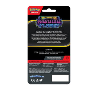 Pokemon TCG: Phantasmal Flames - Booster Pack & Whimsicott Promo
