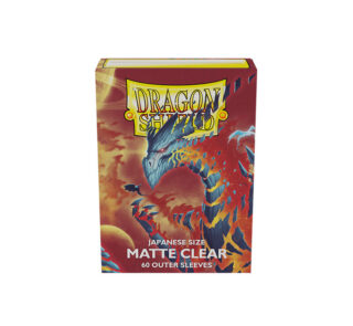 Dragon Shield Small Size Matte Clear Outer Sleeves - Japanese