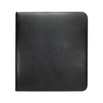 Ultra Pro - Vivid 12-Pocket Zippered PRO-Binder - Black