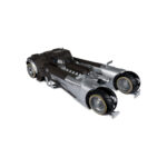 DC Multiverse Vehicle White Knight Batmobile (Gold Label) 18 cm - Slika 3