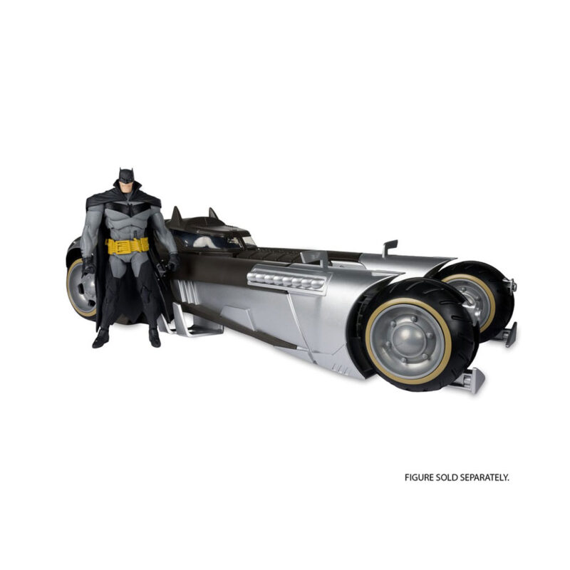 DC Multiverse Vehicle White Knight Batmobile (Gold Label) 18 cm