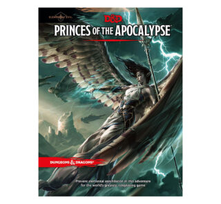 Abolish an ancient evil threatening devastation in this adventure for the world’s greatest roleplaying game! Called by the Elder Elemental Eye to serve, four corrupt prophets have risen from the depths of anonymity to claim mighty weapons with direct links to the power of the elemental princes. Each of these prophets has assembled a cadre of cultists and creatures to serve them in the construction of four elemental temples of lethal design. It is up to adventurers from heroic factions such as the Emerald Enclave and the Order of the Gauntlet to discover where the true power of each prophet lay, and dismantle it before it comes boiling up to obliterate the Realms.