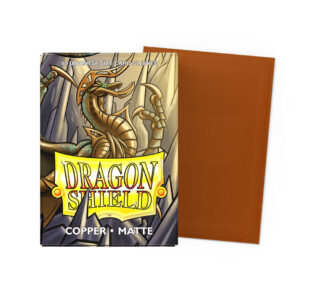 Dragon Shield Small Matte Copper Sleeves - Japanese