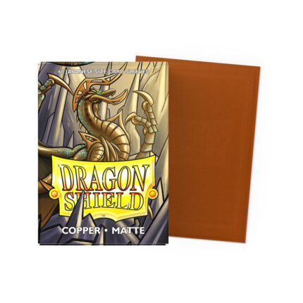 Dragon Shield Small Matte Copper Sleeves - Japanese
