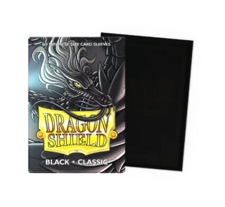 Dragon Shield Small Size Black Sleeves - Japanese