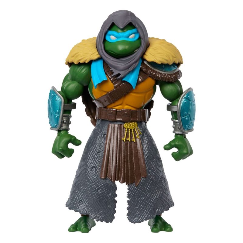 MOTU x TMNT Turtles of Grayskull Action Figure Stealth Armor Leonardo 14 cm