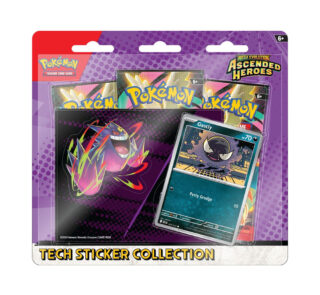 Pokemon TCG: Mega Evolution - Ascended Heroes Tech Sticker Collection - Gastly