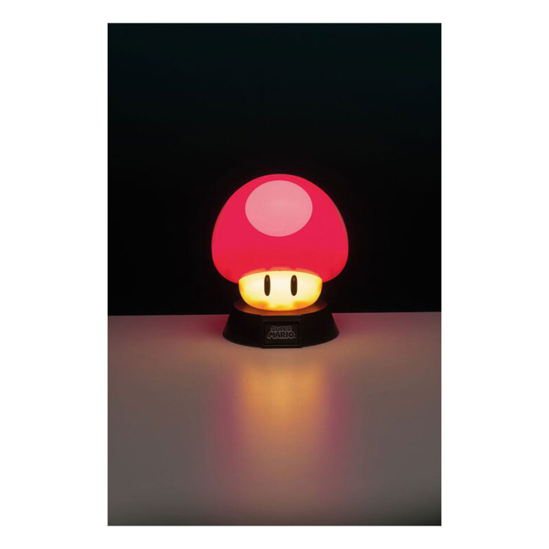 Super Mario 3D Light Mushroom 10 cm