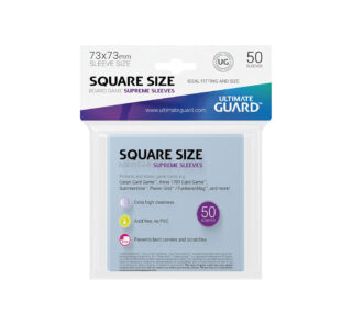 Ultimate Guard Supreme Sleeves for Board Game Cards Square (50)