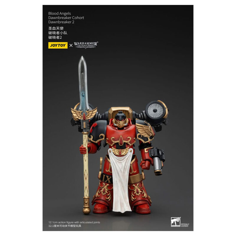 Warhammer The Horus Heresy Action Figure 1 18 Blood Angels Dawnbreaker Cohort Dawnbreaker 2 13 cm