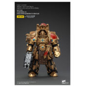 Warhammer The Horus Heresy Action Figure 1 18 Legio Custodes Aquilon Terminator Squad Aquilon with Lastrum Storm Bolter 14 cm